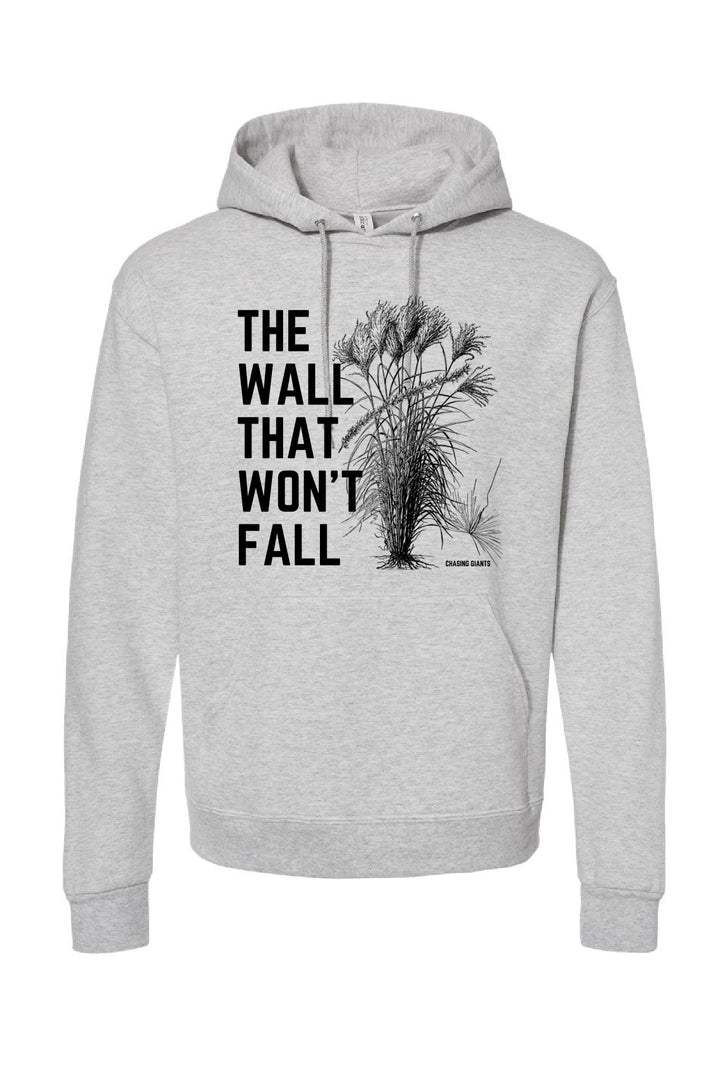 'The Wall' Oatmeal Heather Hooded Sweatshirt