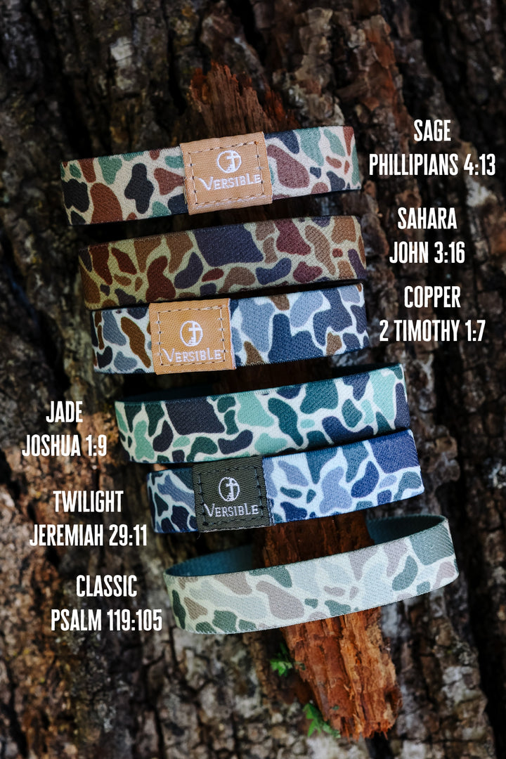 River Rock Camo Wristband - Youth & Adult